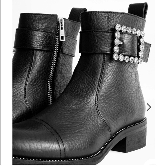 🚚 MOVING SALE NWT Zadig & Voltaire Moto Booties Empress Boots Women EU 38 - Picture 15 of 15
